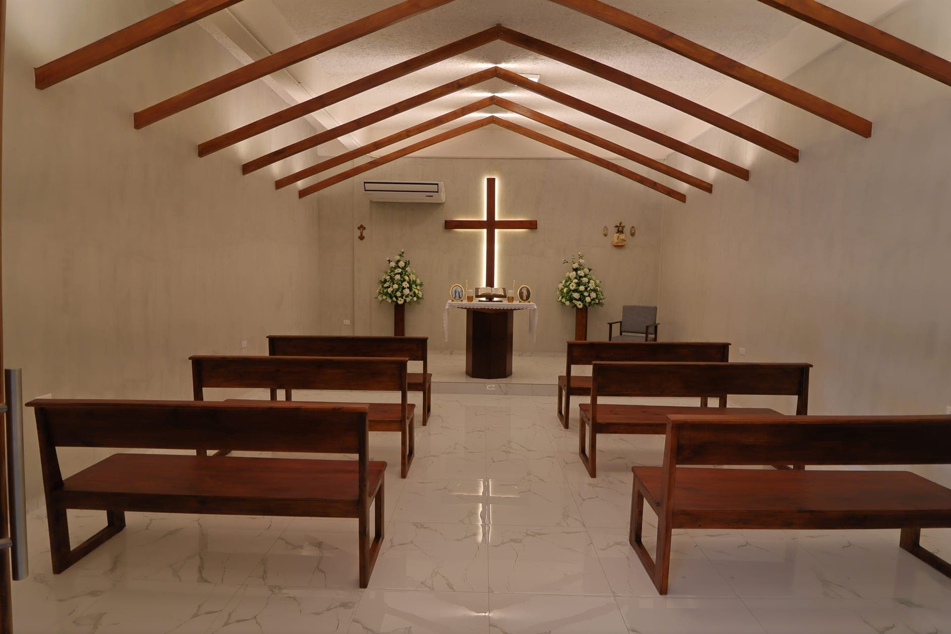 Capilla velatoria de Servicios Exequiales La Fe, funeraria en Ciudad Bolívar